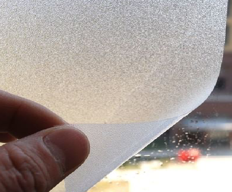 黎川县玻璃门外面粘广告用什么材料好？